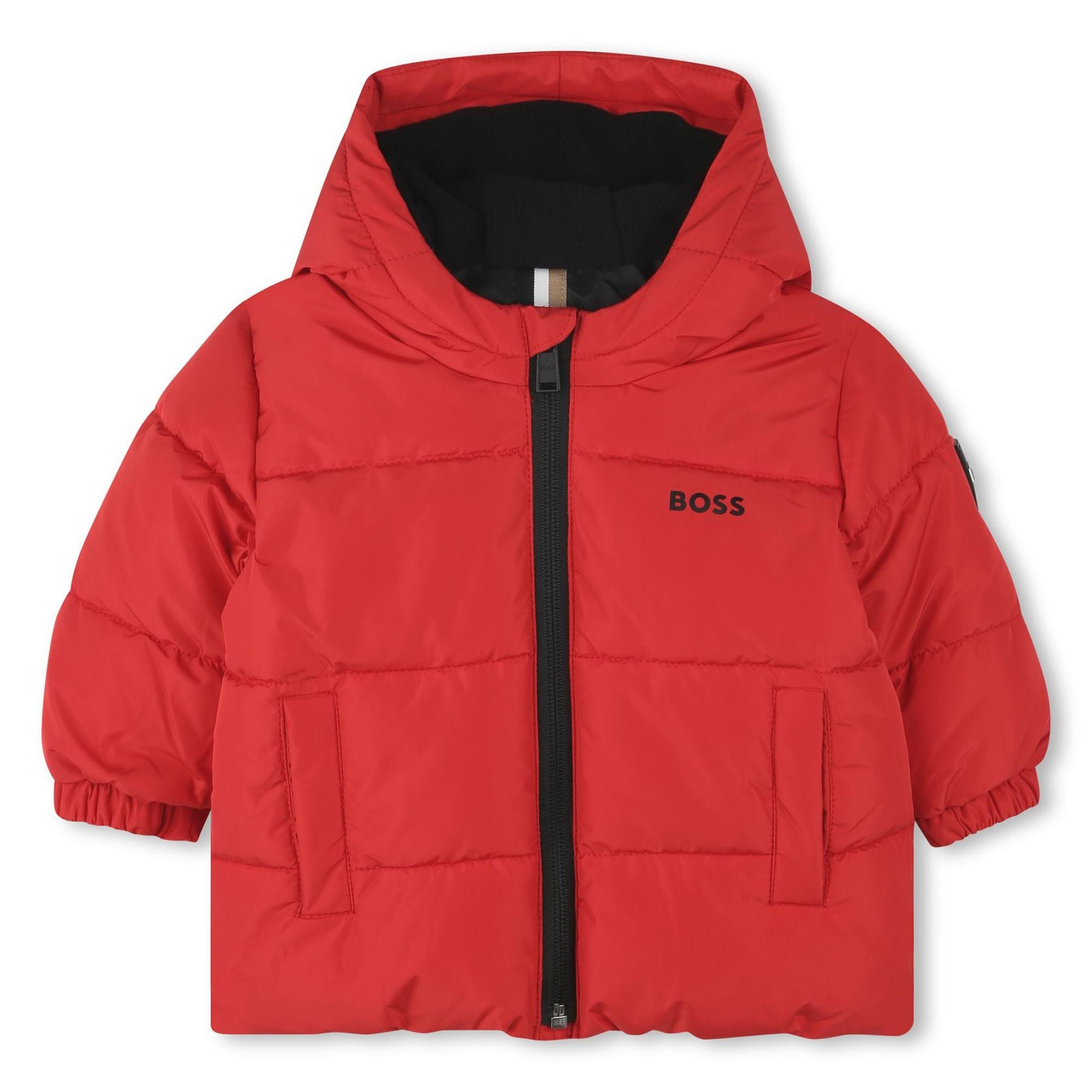 Hugo Boss Down Jacket with Boss Print