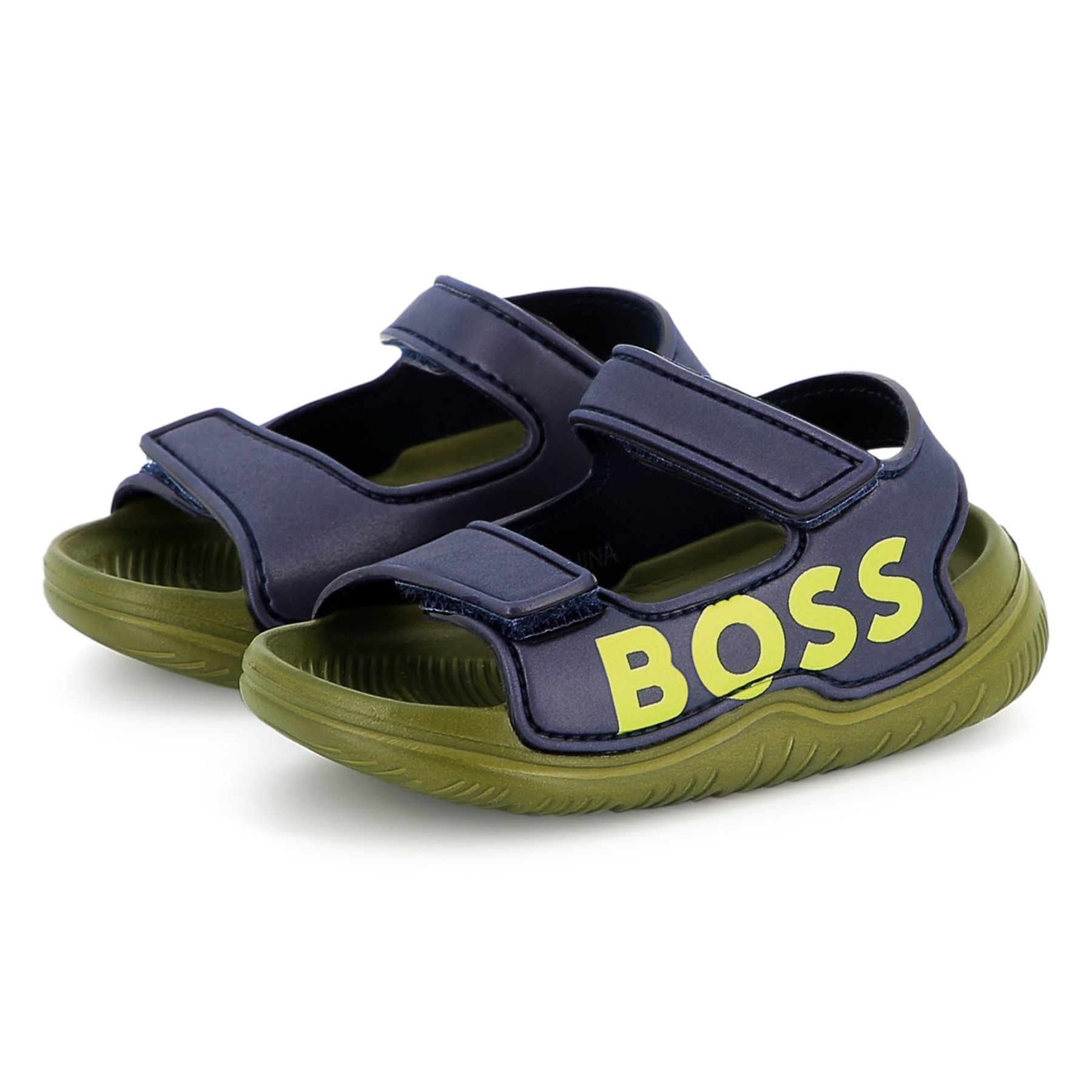 Hugo Boss Two-Tone Sandals