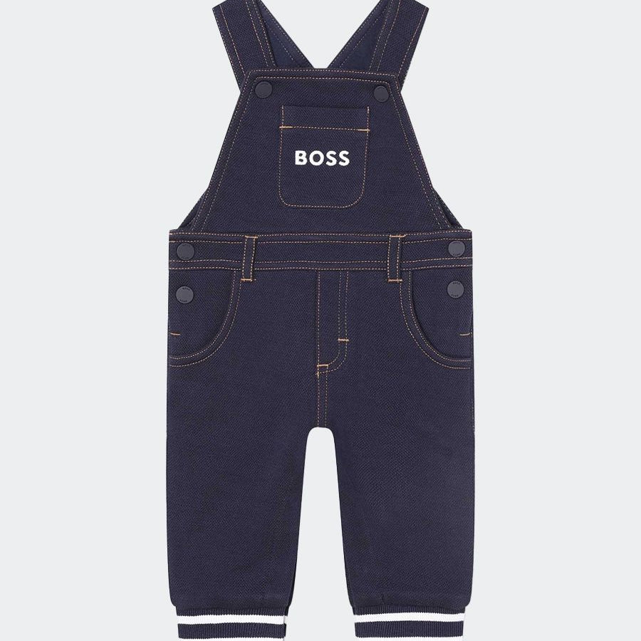 Solid color overalls