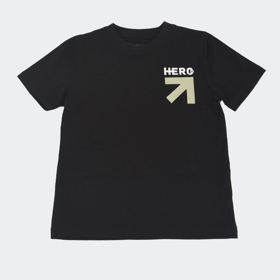 Hero Double Logo Crew Neck T-Shirt
