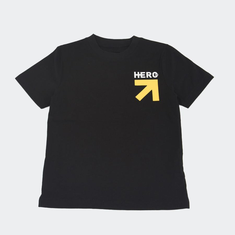 Hero Double Logo Crew Neck T-Shirt