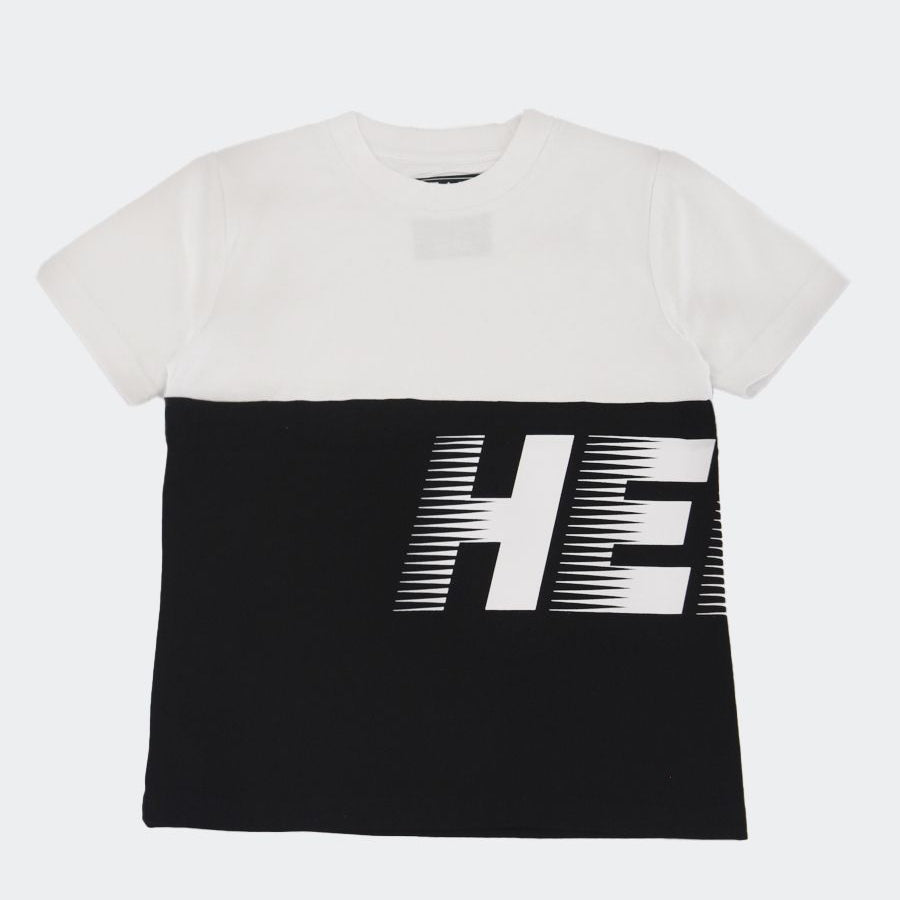 Hero Two-Tone T-Shirt with Print