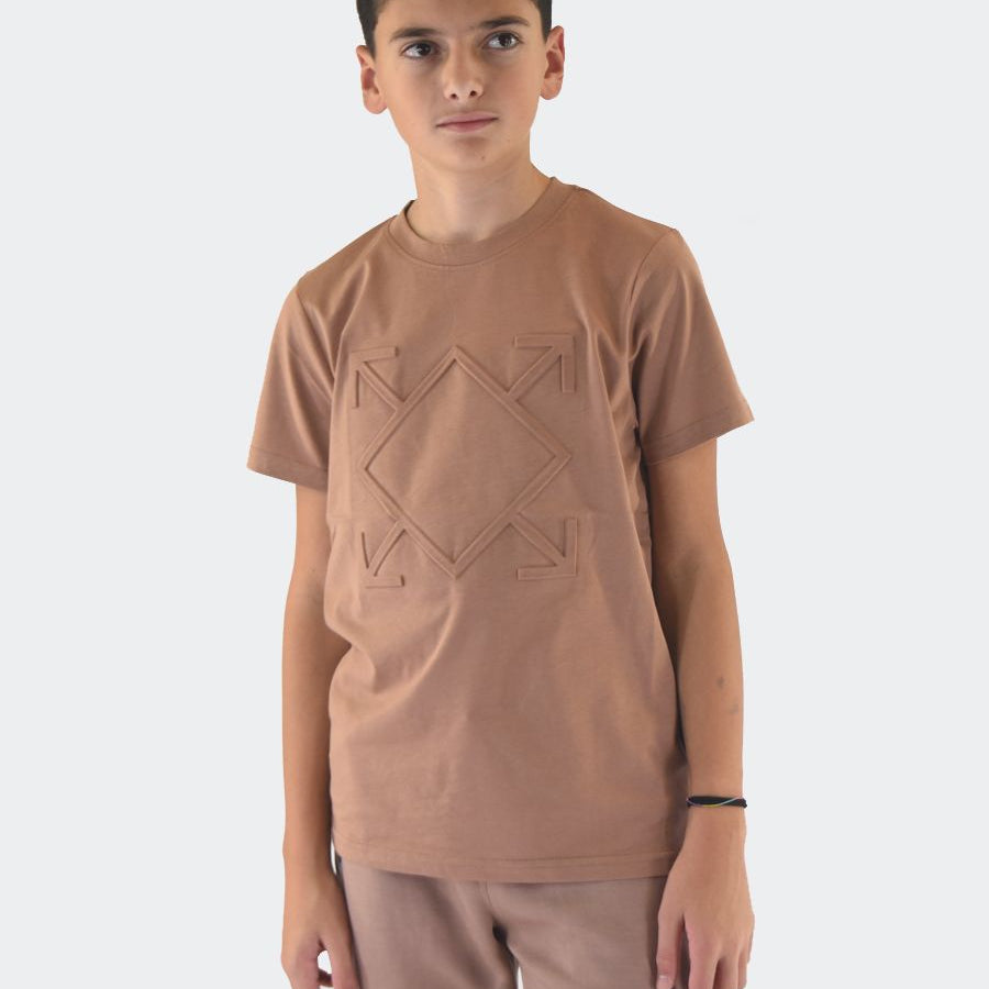 Hero T-shirt with 3D Embossed Print