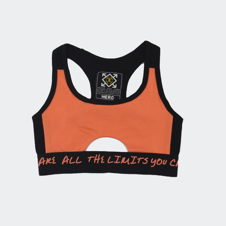 Hero Top Brassiere with Elastic Print