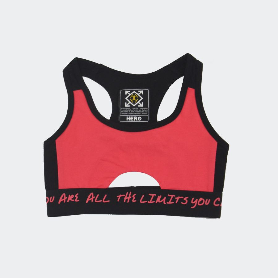 Hero Top Brassiere with Elastic Print