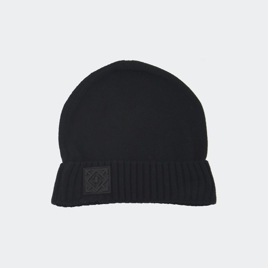 Hero Ribbed Hat with Logo Patch