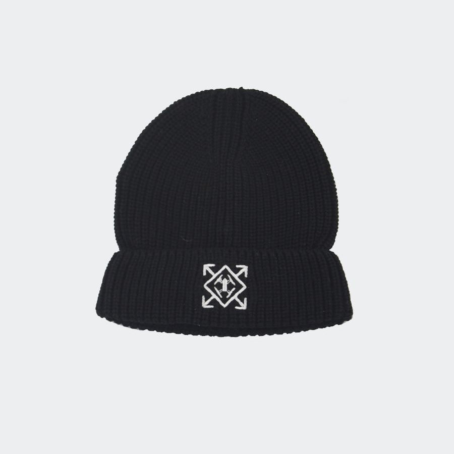 Hero Ribbed Hat with Logo Embroidery