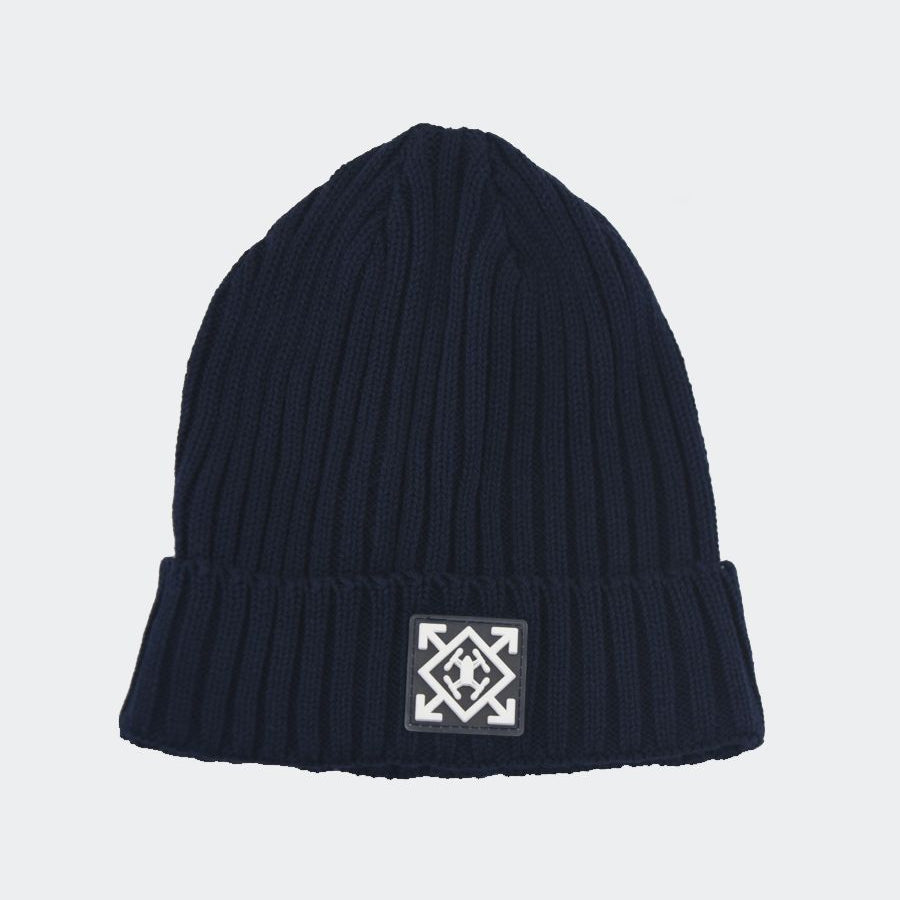 Skullcap Hat with Logo Patch