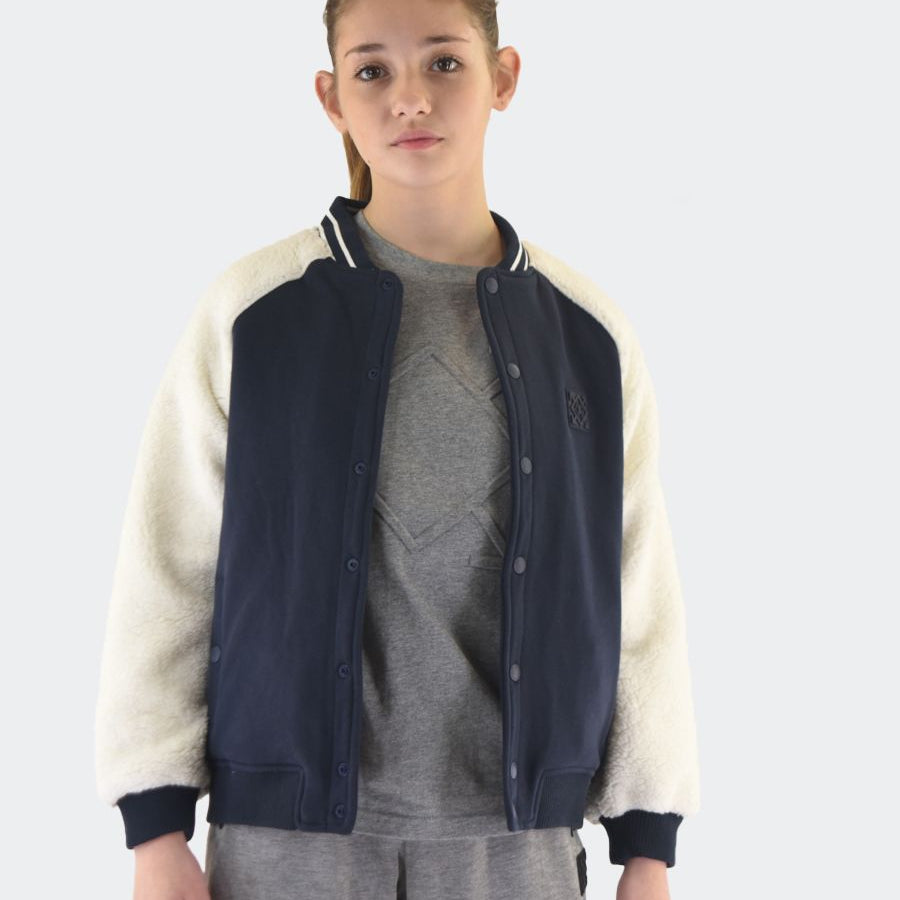 Hero Bomber Jacket Cardigan College