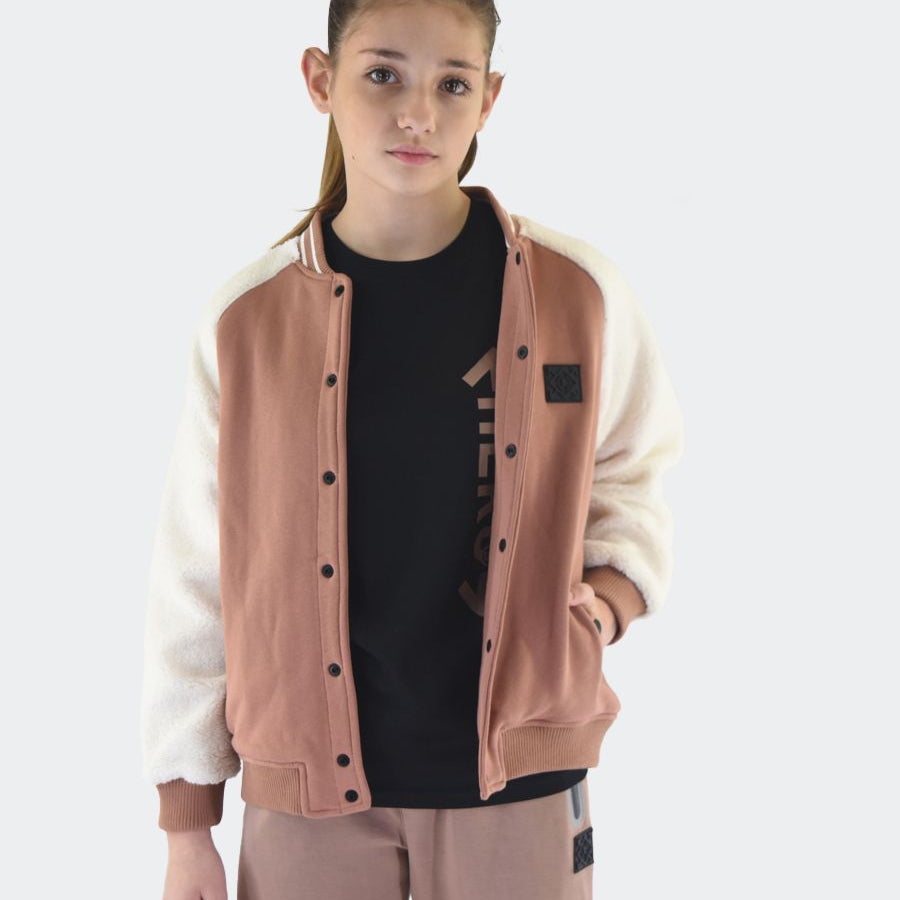 Hero Bomber Jacket Cardigan College