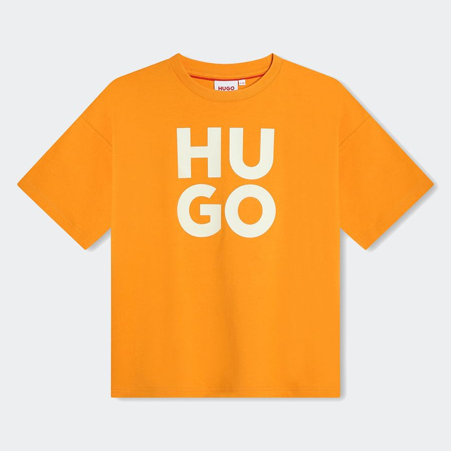 T-shirt with printed logo