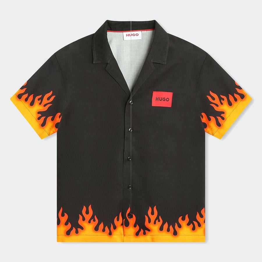 Hugo Flame Viscose Shirt
