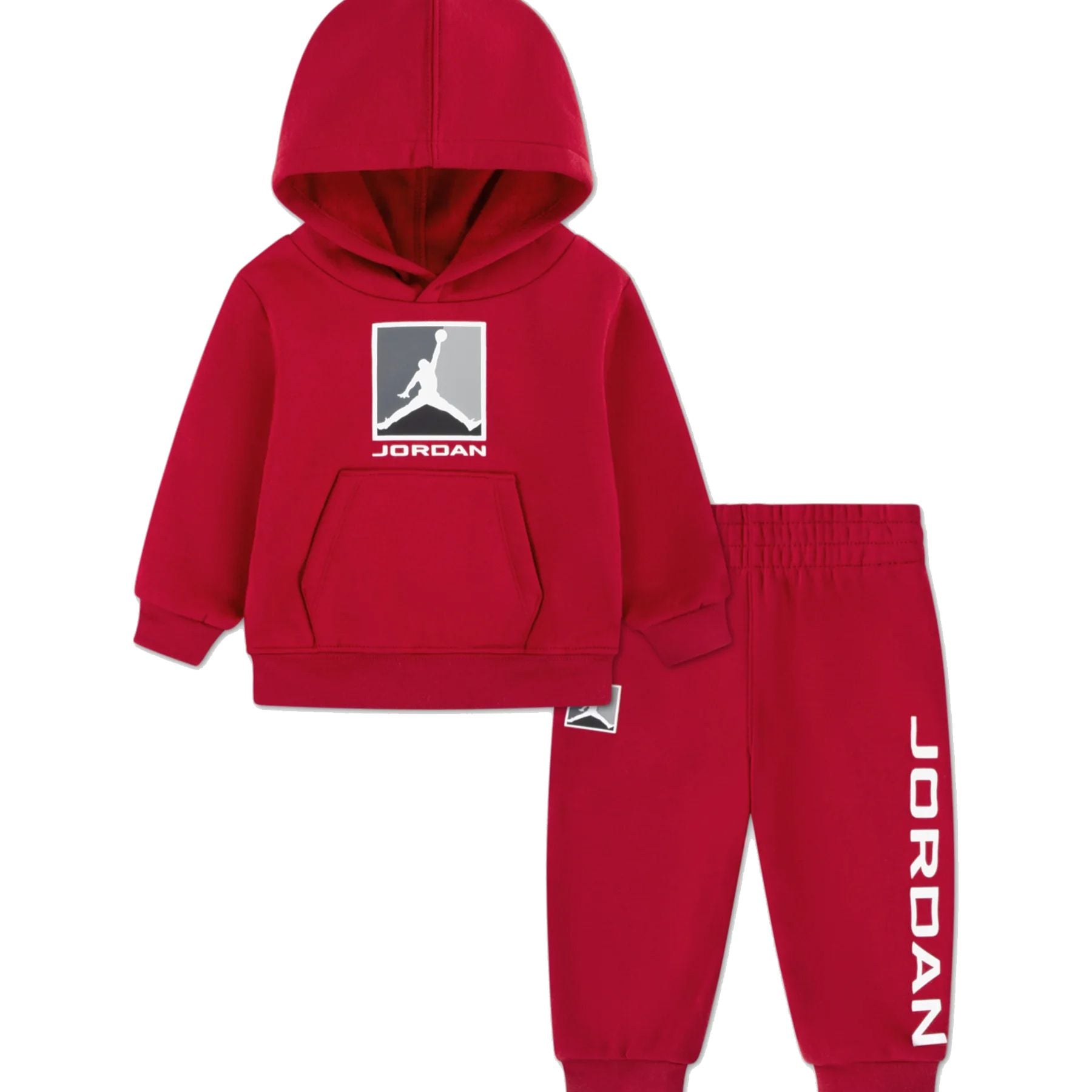 Jordan Sportswear Set Hoodie and Pants Red
