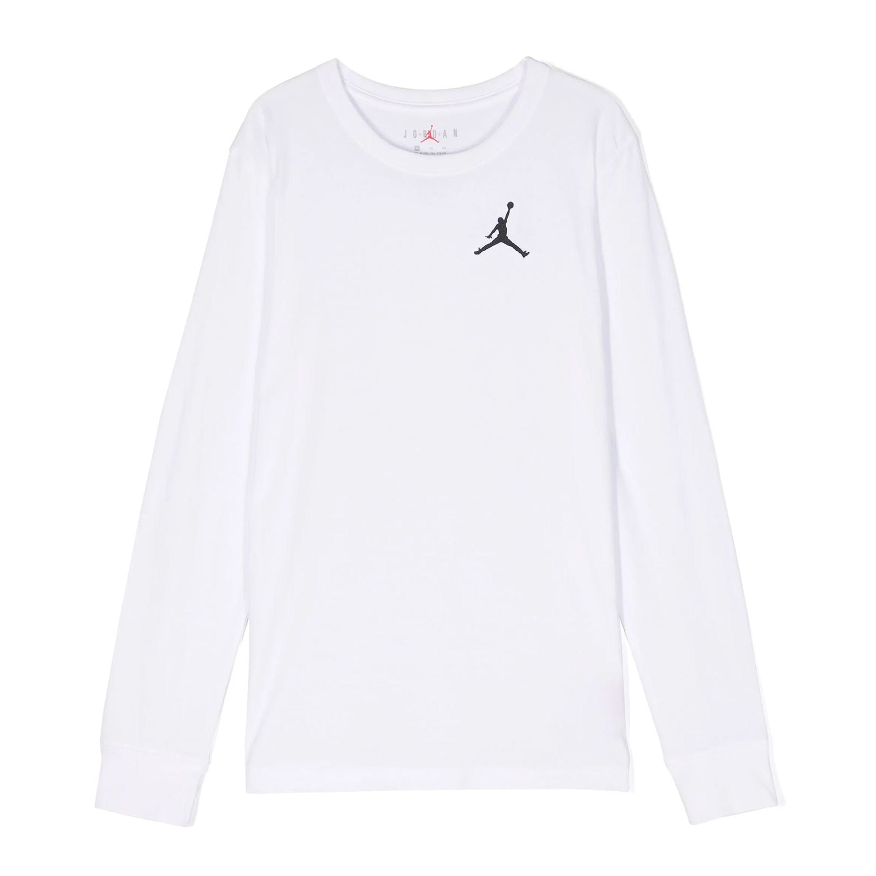 Jordan Crew Neck Long Sleeve White T-Shirt