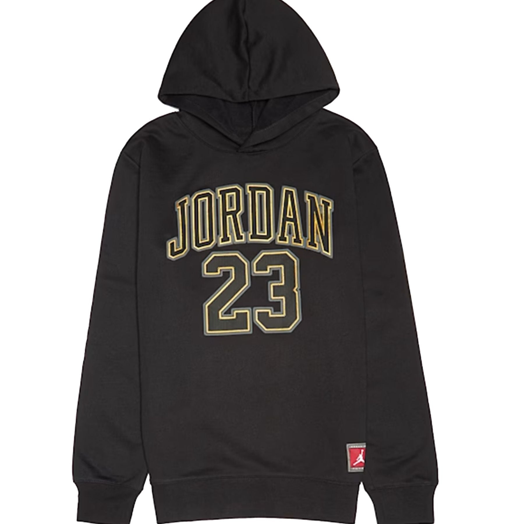 Jordan Black Hoodie with Maxi Print