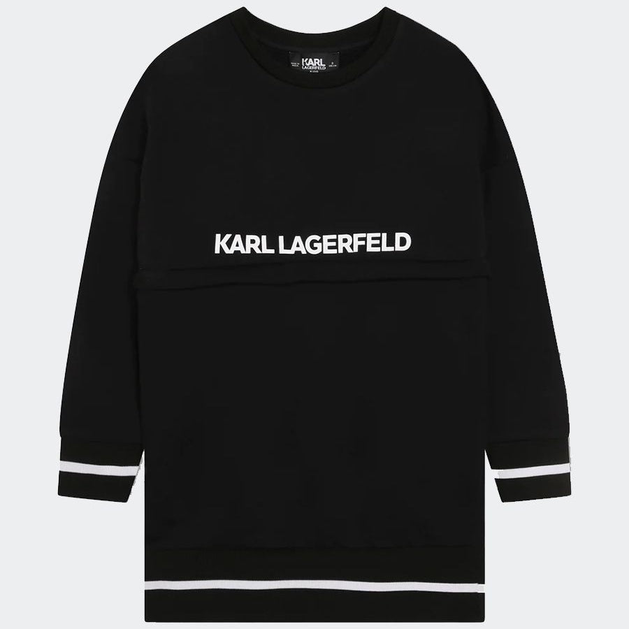 Karl Lagerfeld Maxi Sweatshirt Dress