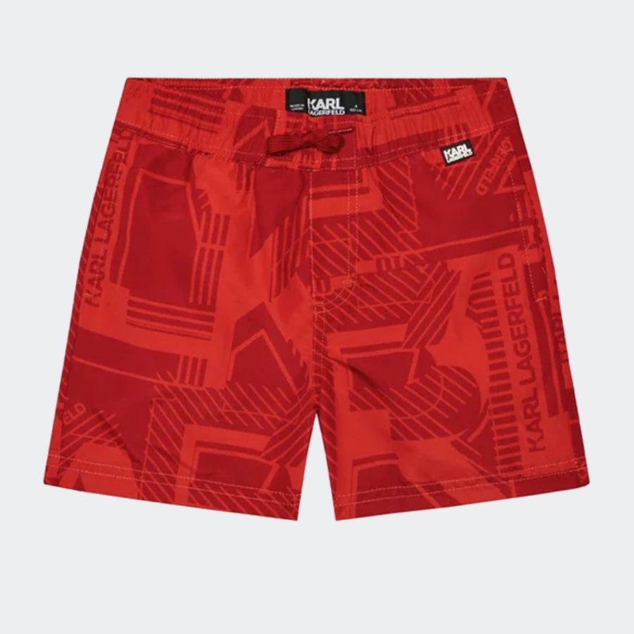 Karl Lagerfeld Allover Print Swimsuit