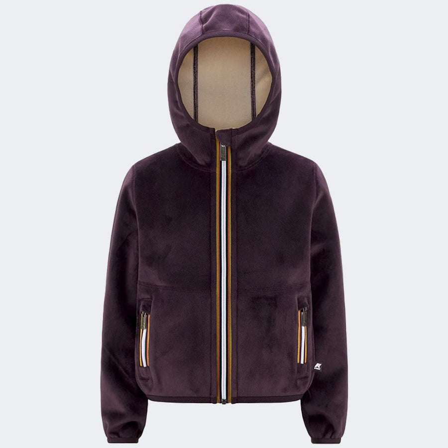 K-way Sweatshirt P. Lily Velor Polar Double