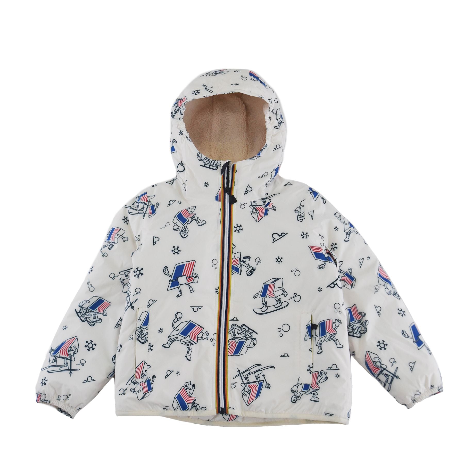 K-way Jacket Le Vrai 4.0 Claude Orsetto Pattern