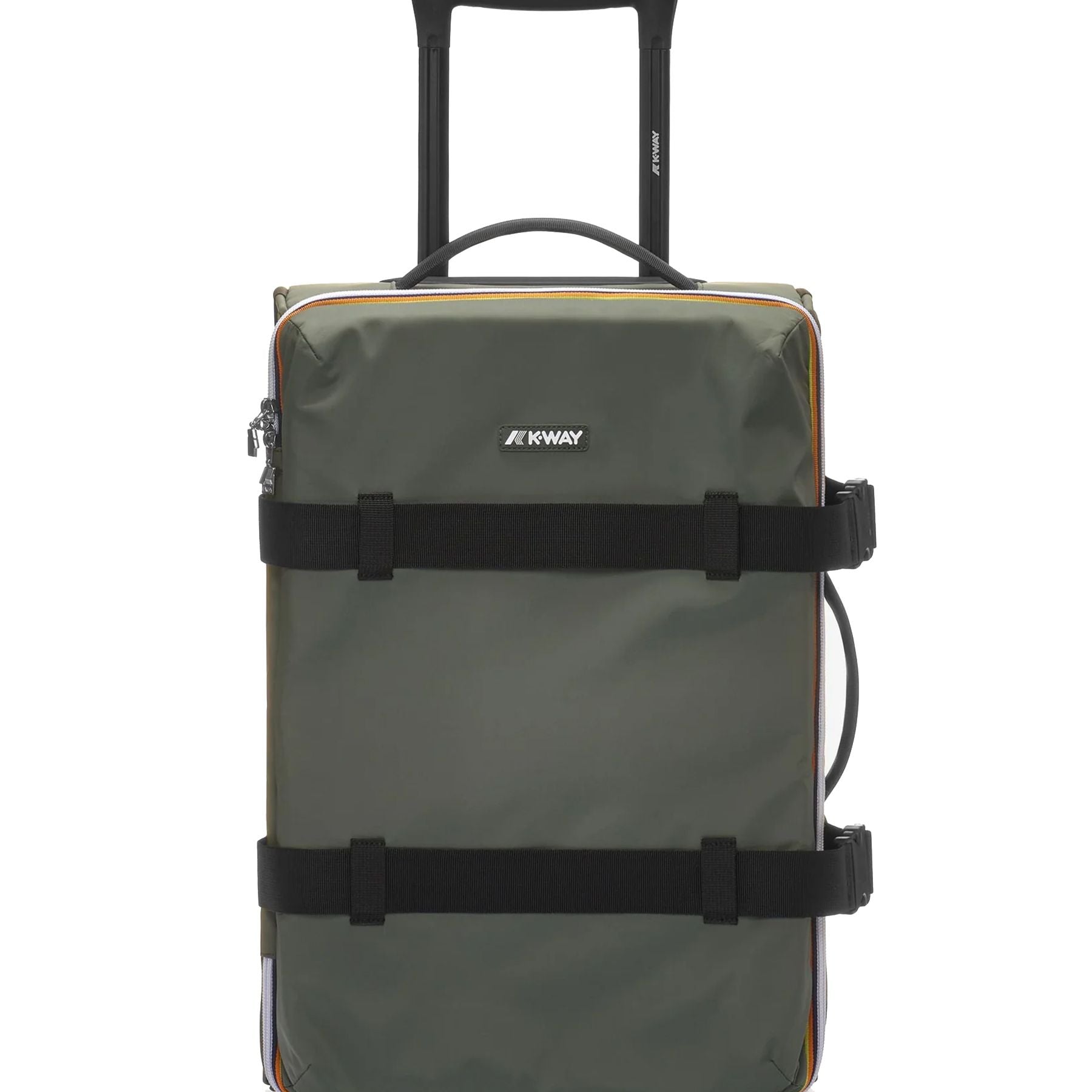 K-way Dark Green Travel Trolley with Pockets