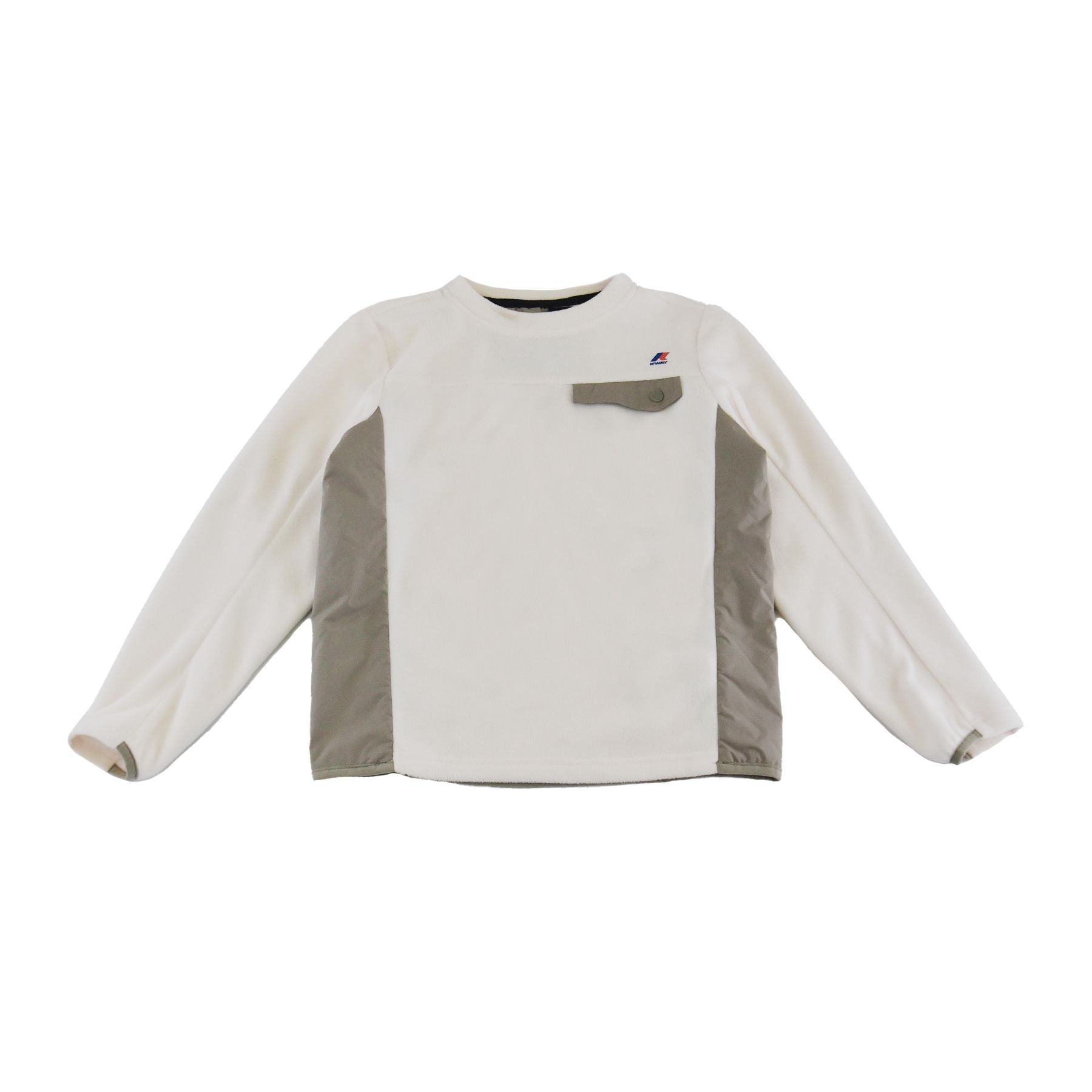 K-way Anselme 4.0 Polar Fleece White Green