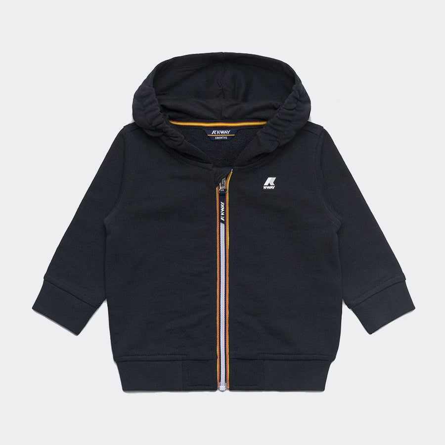 K-way Anthony Solid Color Sweatshirt with Logo