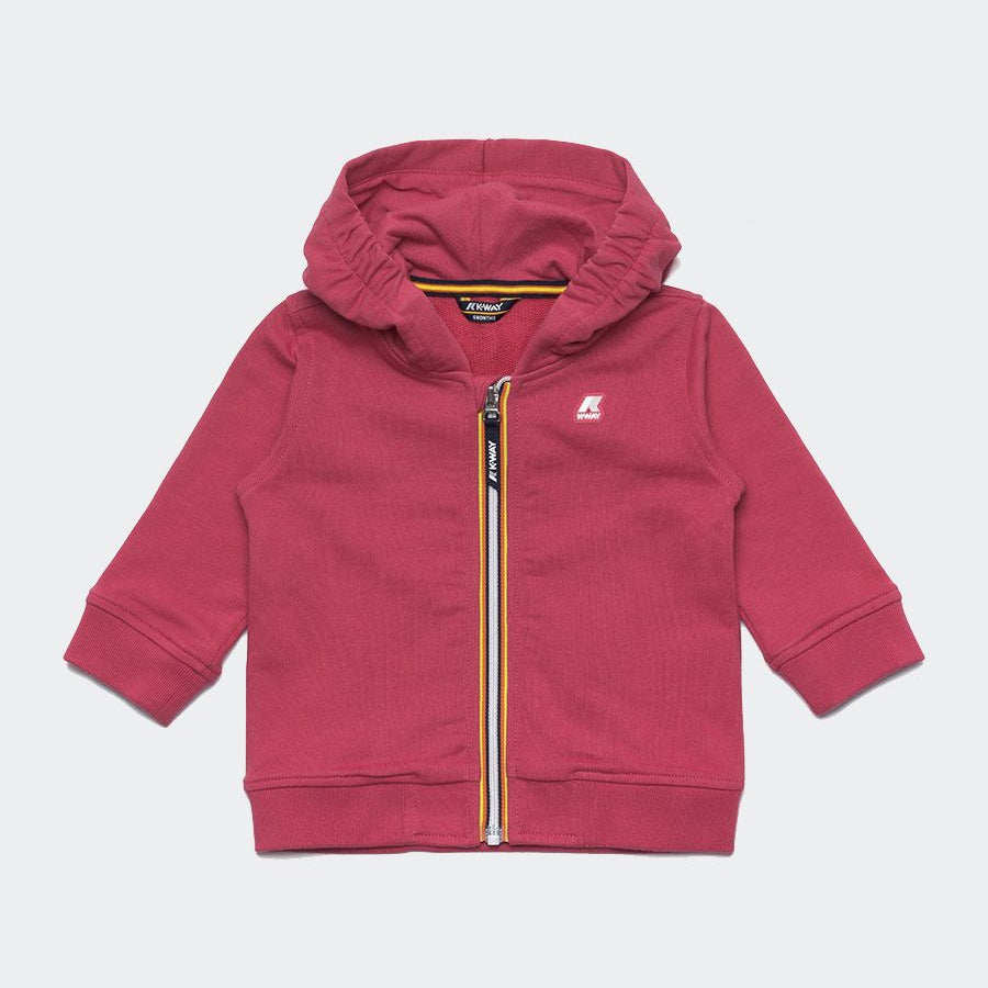 K-way Anthony Solid Color Sweatshirt with Logo