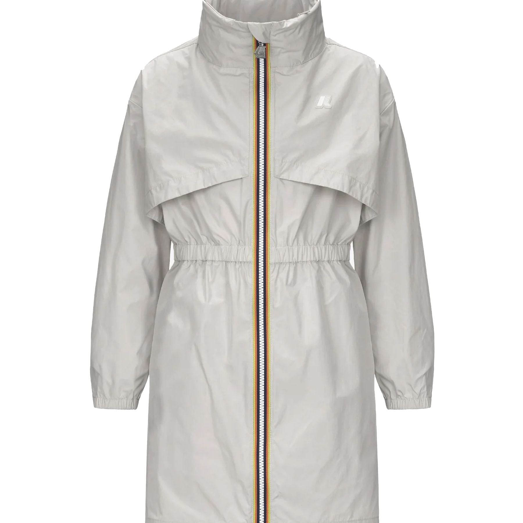 K-way 3/4 Length Lightweight Summer Jacket for Girls, Beige