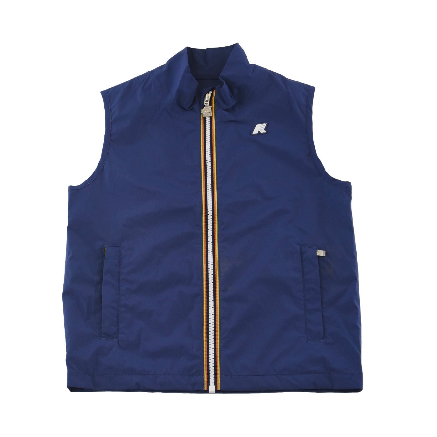 K-way Waterproof Cobalt Blue Stretch Nylon Vest for Boys