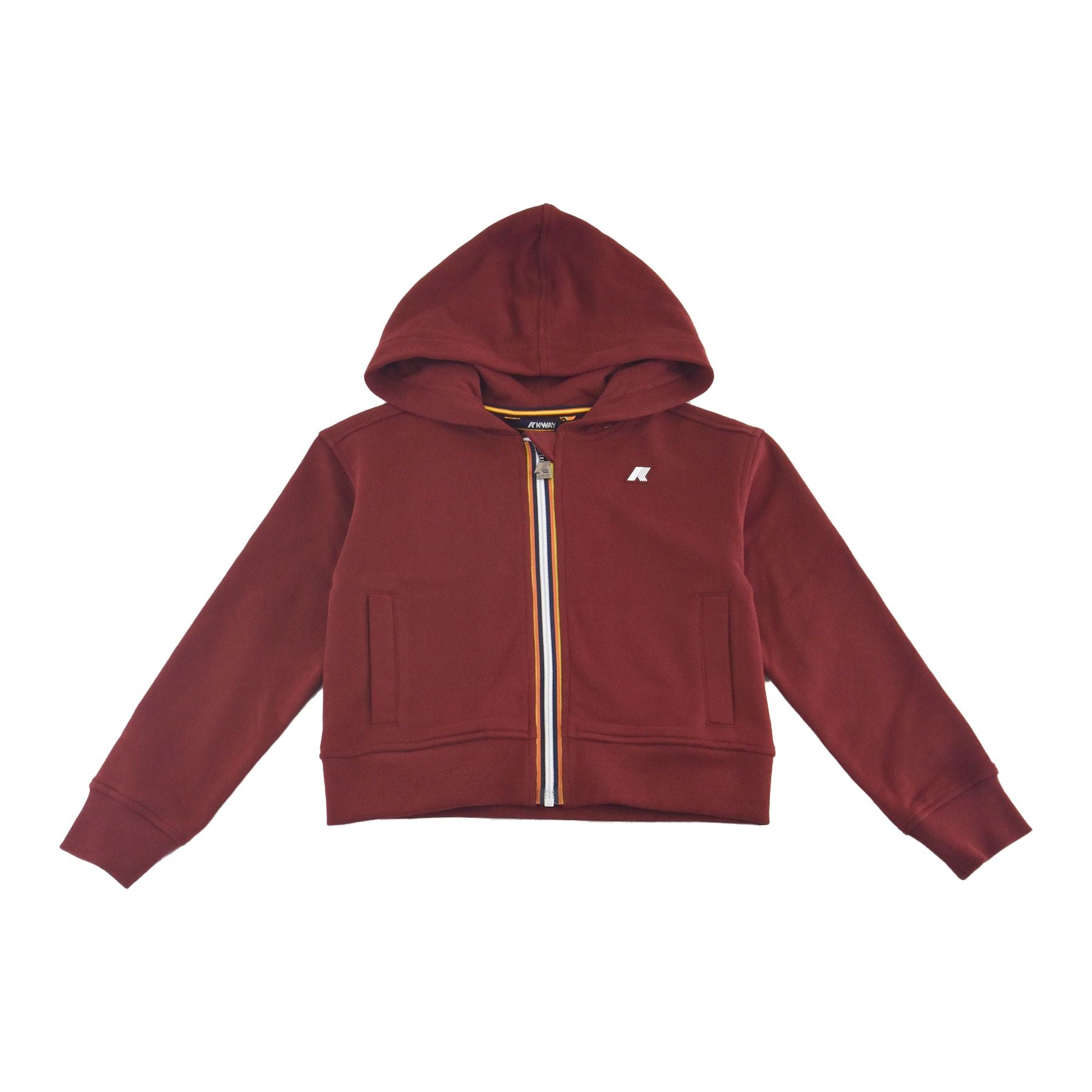 K-way Carmy Fleece Peach Full Zip Sweatshirt