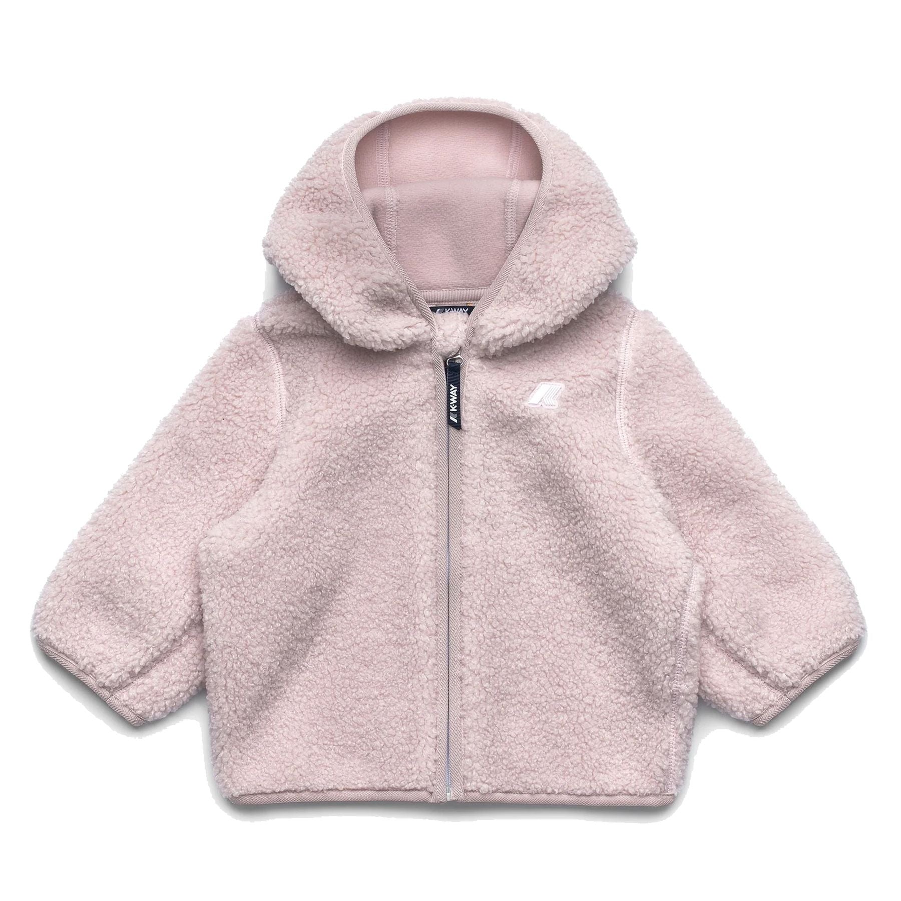 K-way Janne Polar Full Zip Pink Sweatshirt