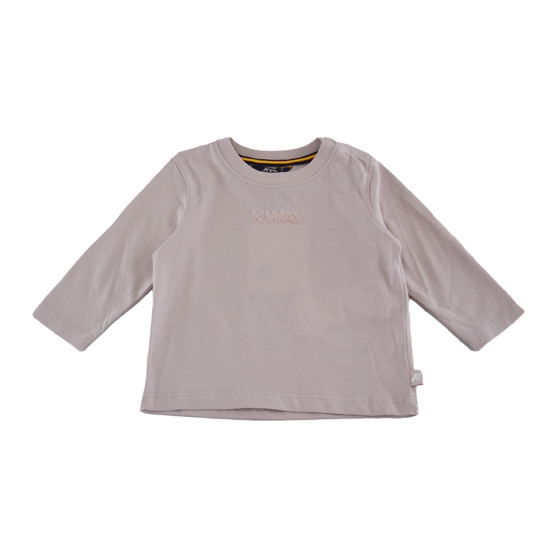 K-way T-shirt Elmette Lettering Jersey Pink