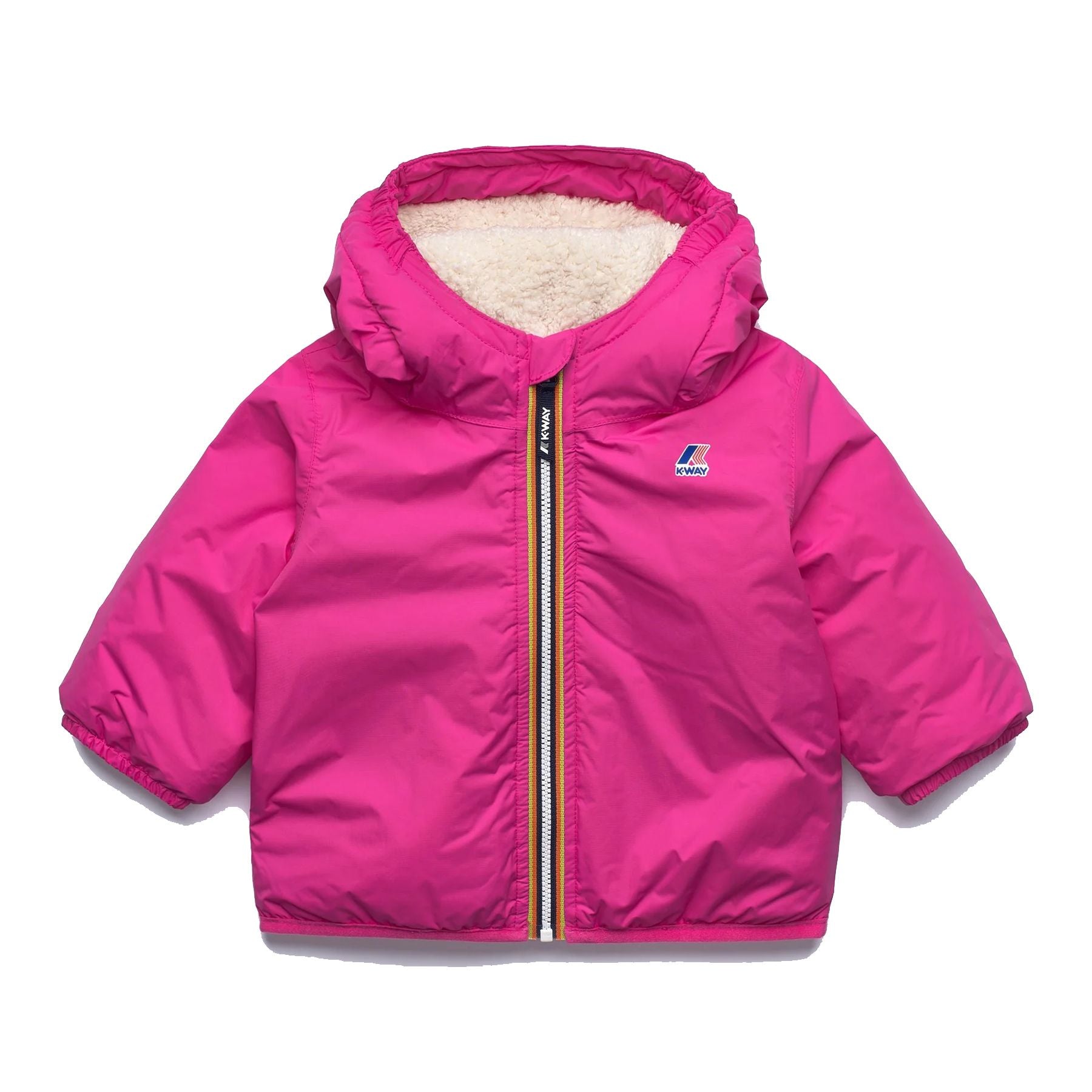 K-way Jacket Le Vrai 4.0 Claudine Orsettto Fuchsia
