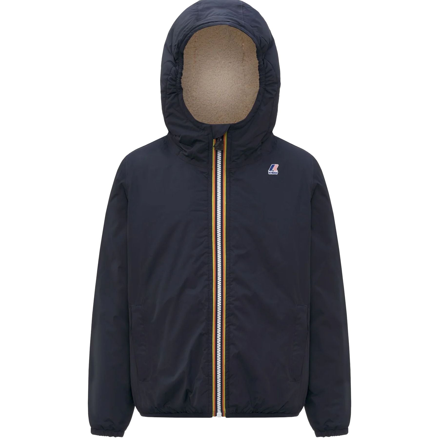 K-way Jacket Le Vrai 4.0 Claude Teddy Bear Blue