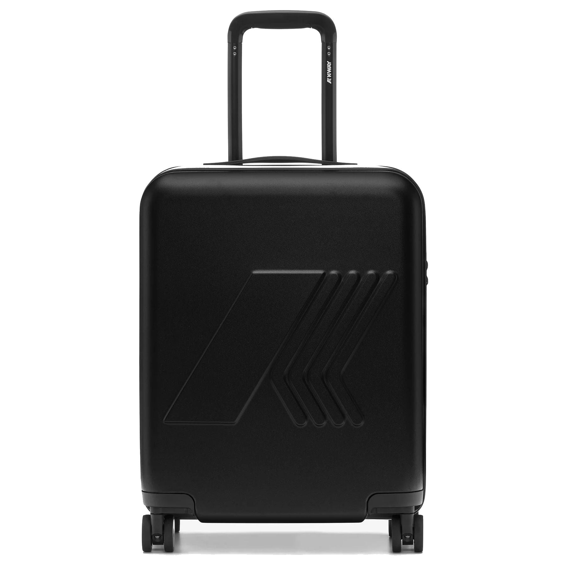 K-way Black Travel Trolley Eudoxie Logo