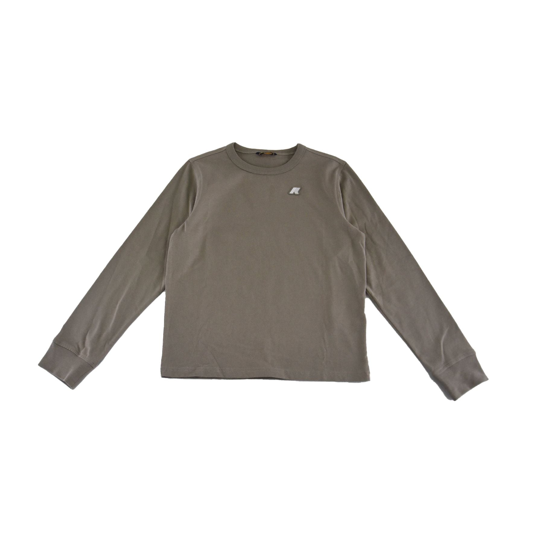 K-way Crew Neck Long Sleeve Green T-Shirt