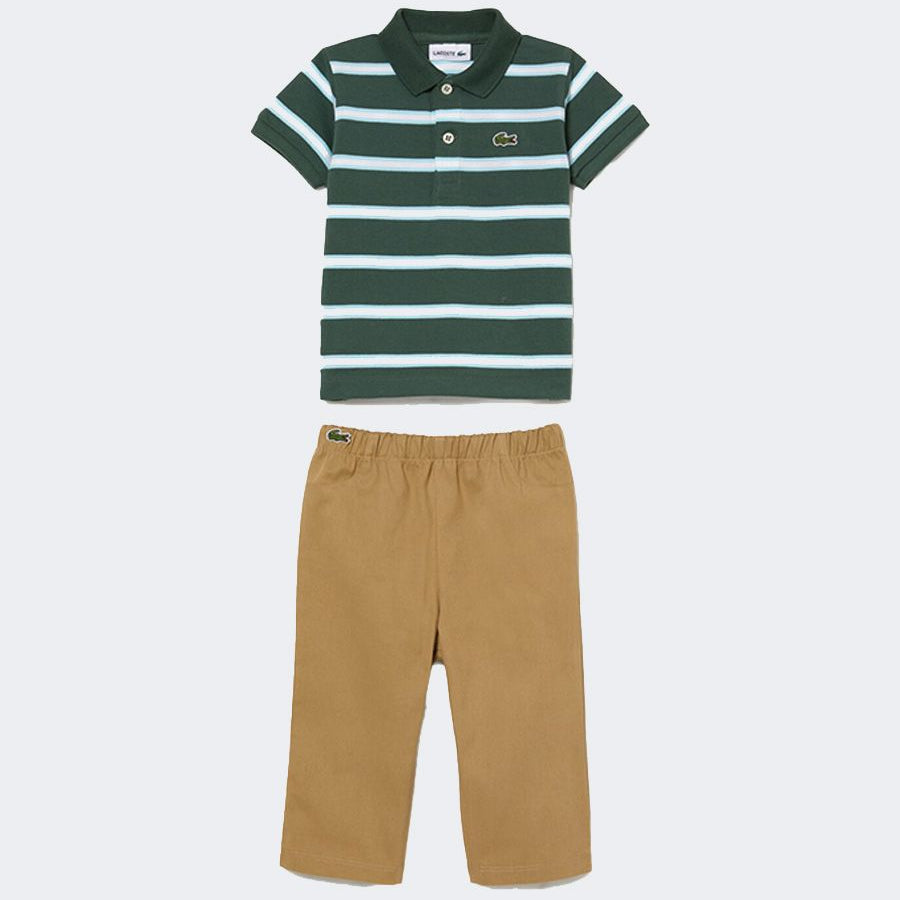 Lacoste Mini Piquet Pyjama Complete Gift Set