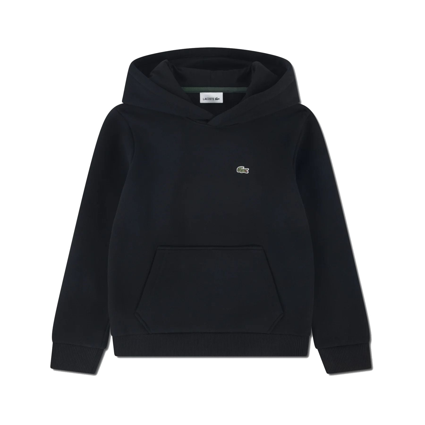 Lacoste Black Hoodie with Logo