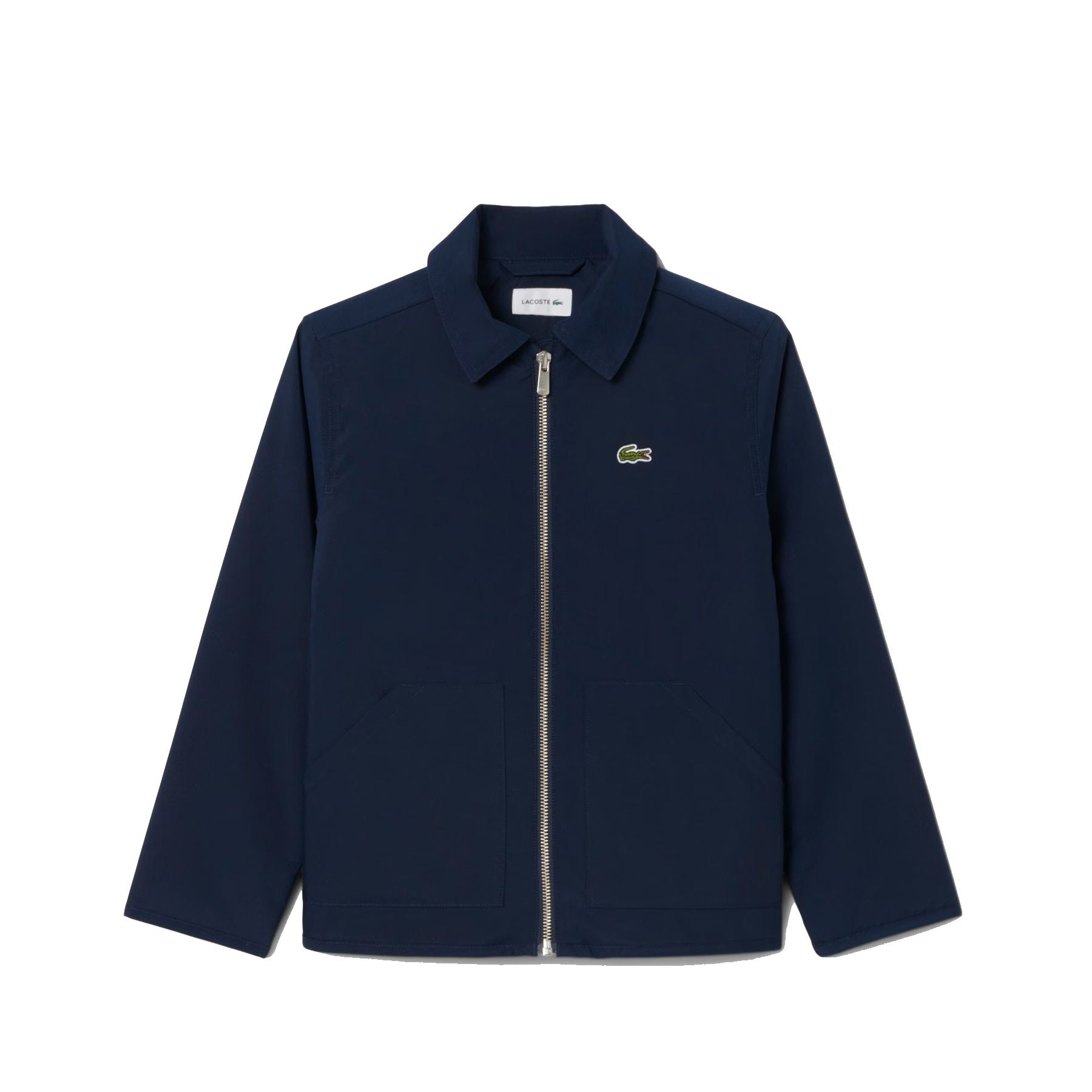 Lacoste Nylon Jacket with Polo Collar