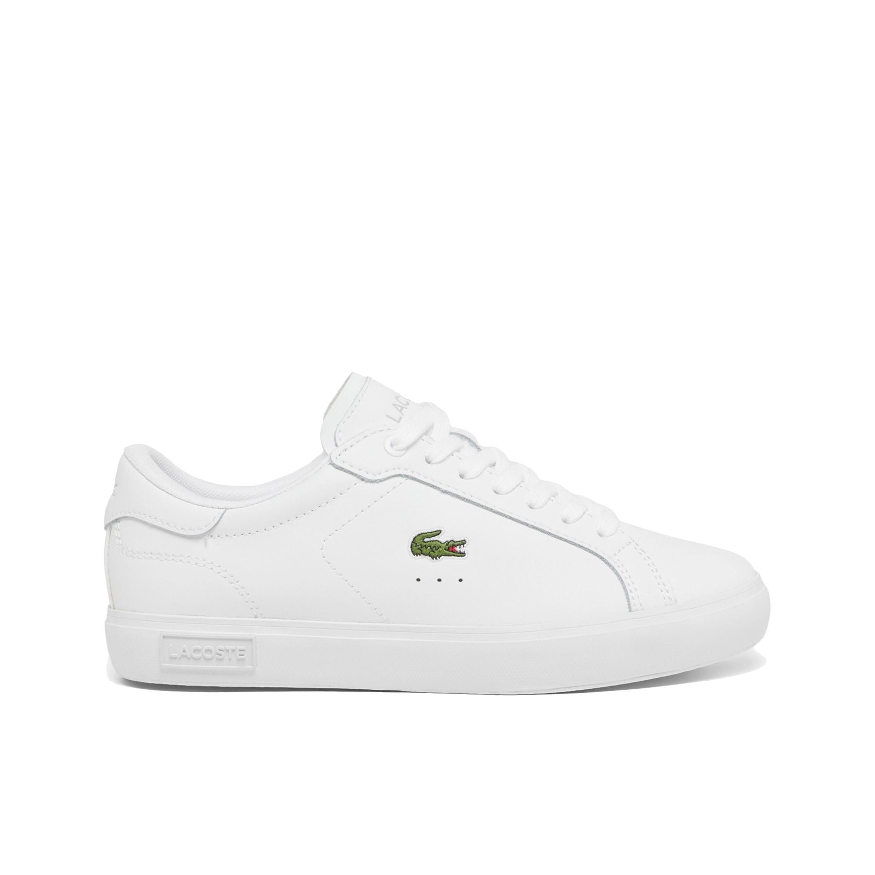 Lacoste Powercourt Classic Simple Unique White Sneakers