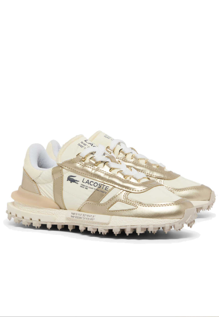 Lacoste Sneakers Elite Active 126 Bianco Oro