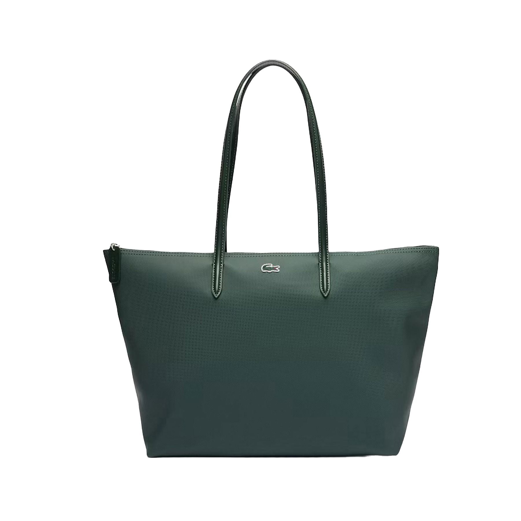 Lacoste Bag Solid Color Logo Piqué Effect