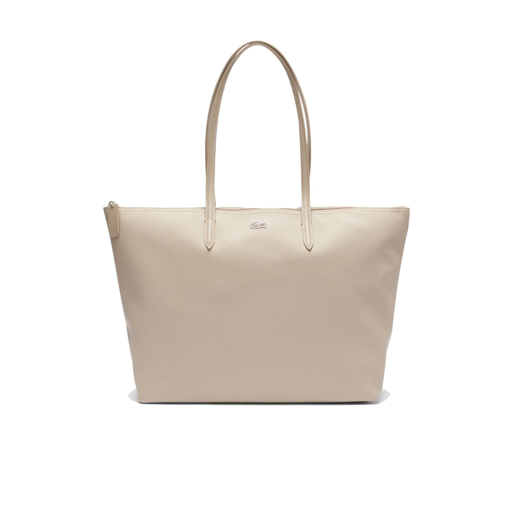 Lacoste Bag Solid Color Logo Piqué Effect