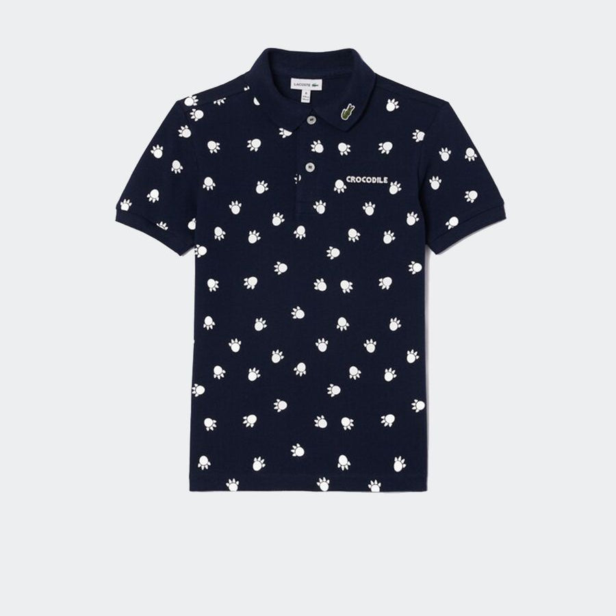 Lacoste Polo Allover Printed Pattern