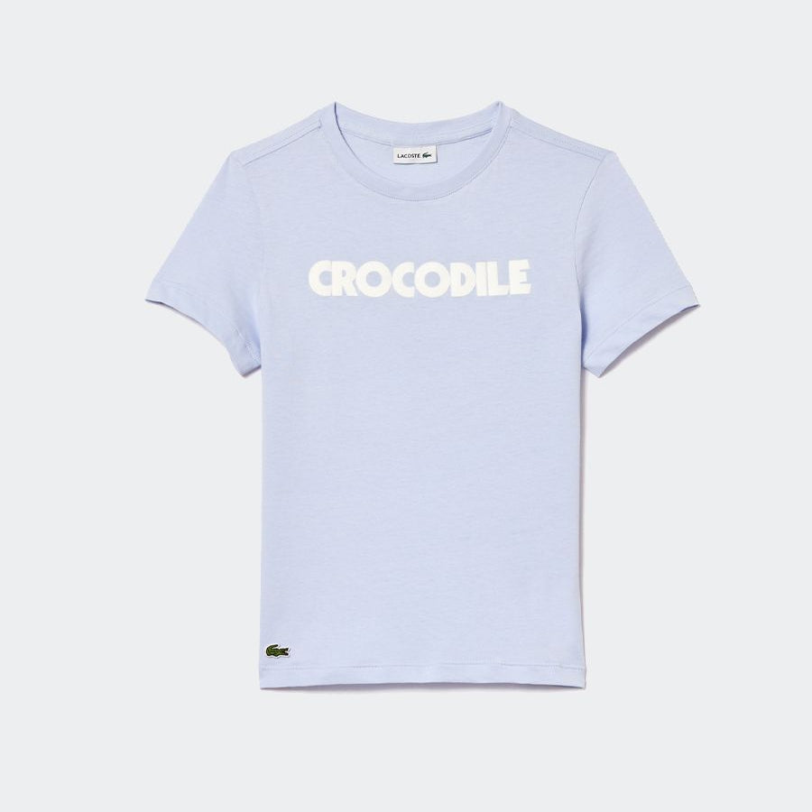 Lacoste T-shirt with crocodile print on both sides