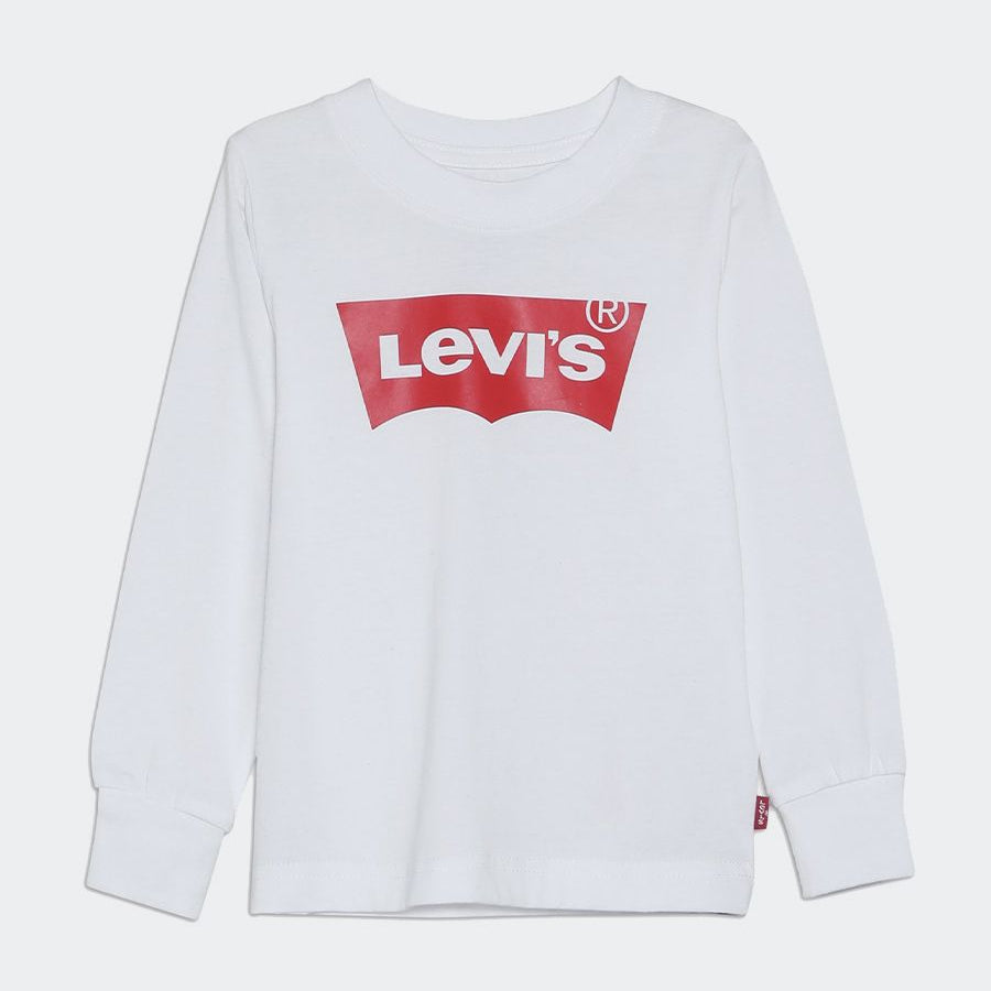 Levis Soft Cotton Long Sleeve T-Shirt with Logo Print