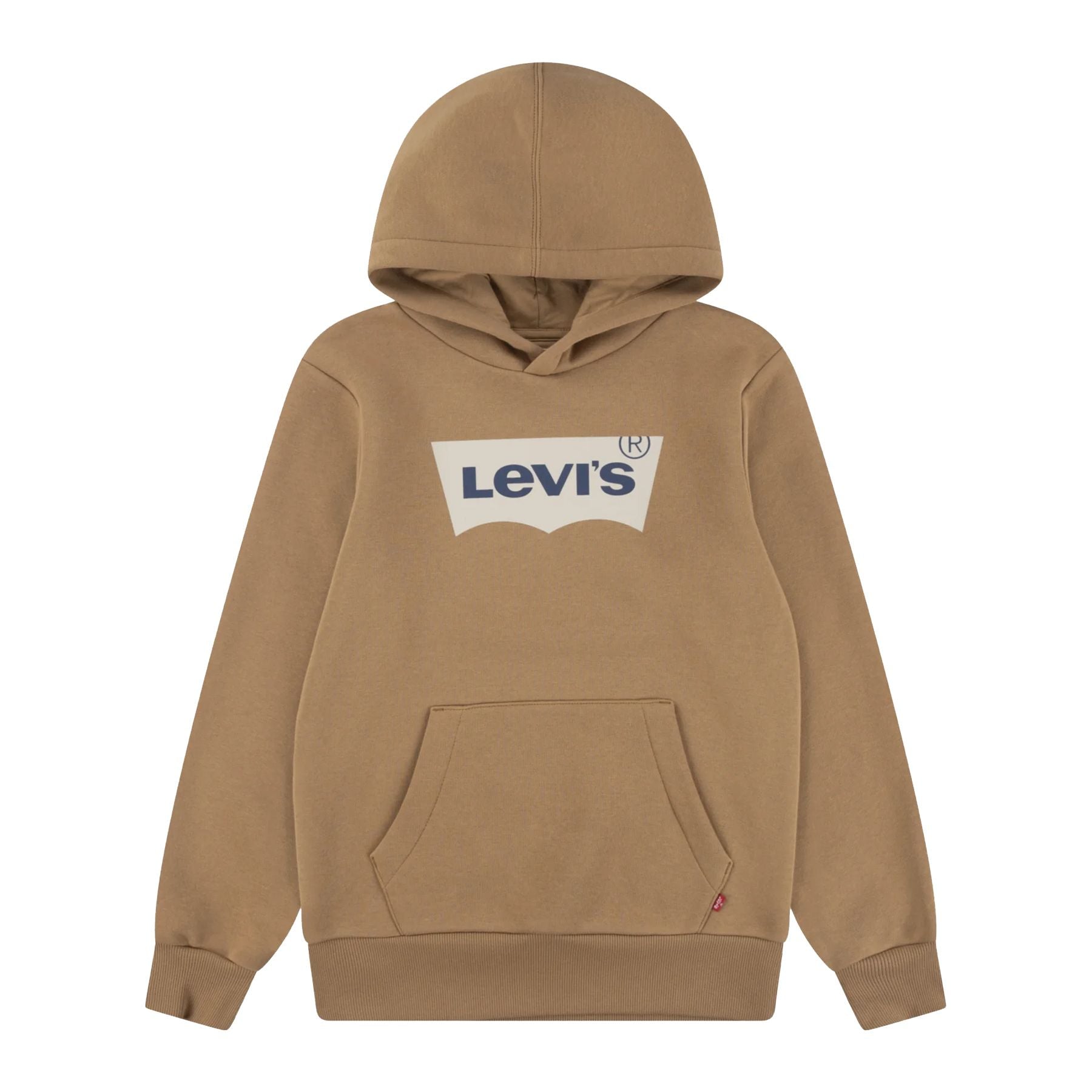 Levis Brown Screen Print Hoodie