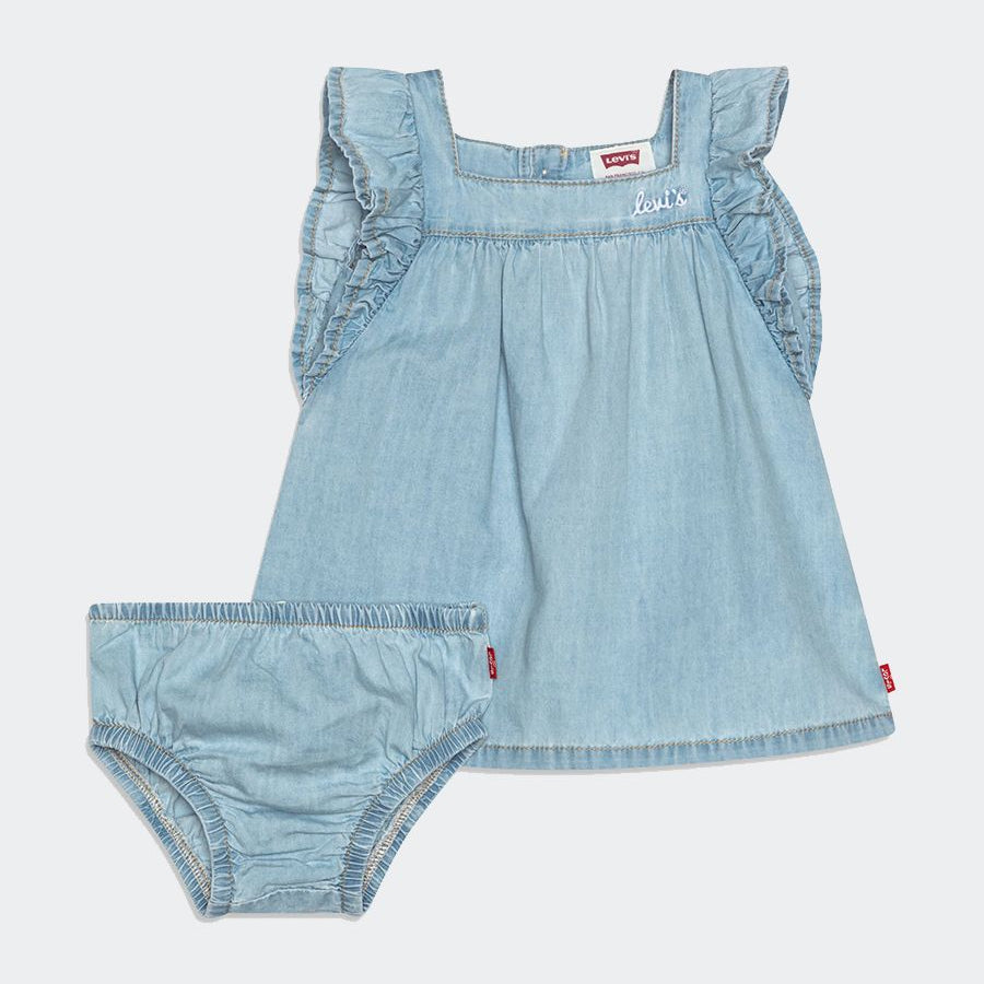 Levis Minimalist Embroidered Dress