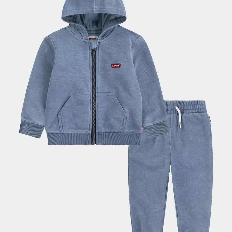 Levis Lightweight Denim-Effect Sweatshirt Outfit