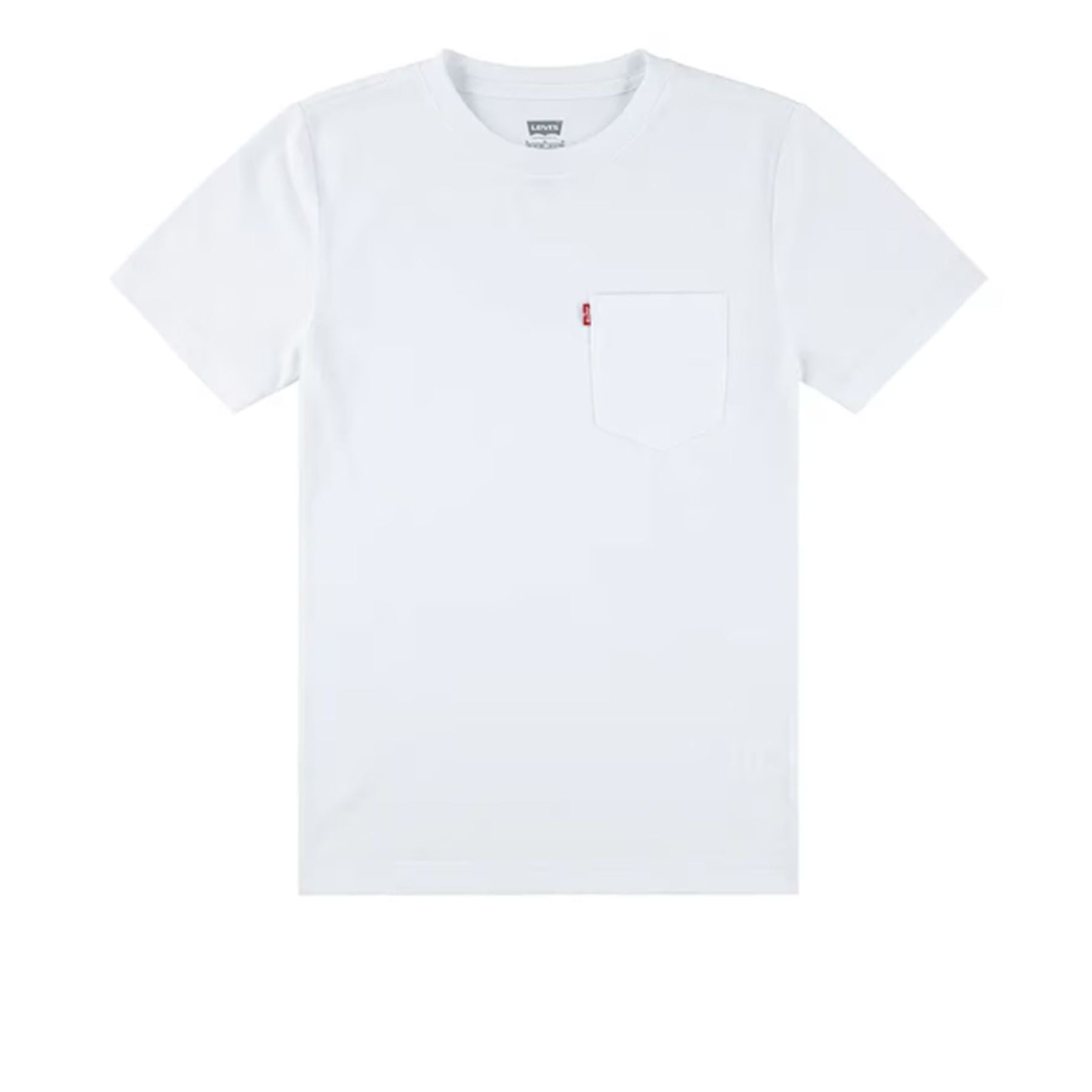 Levis Solid Color Crew Neck T-Shirt with Pocket